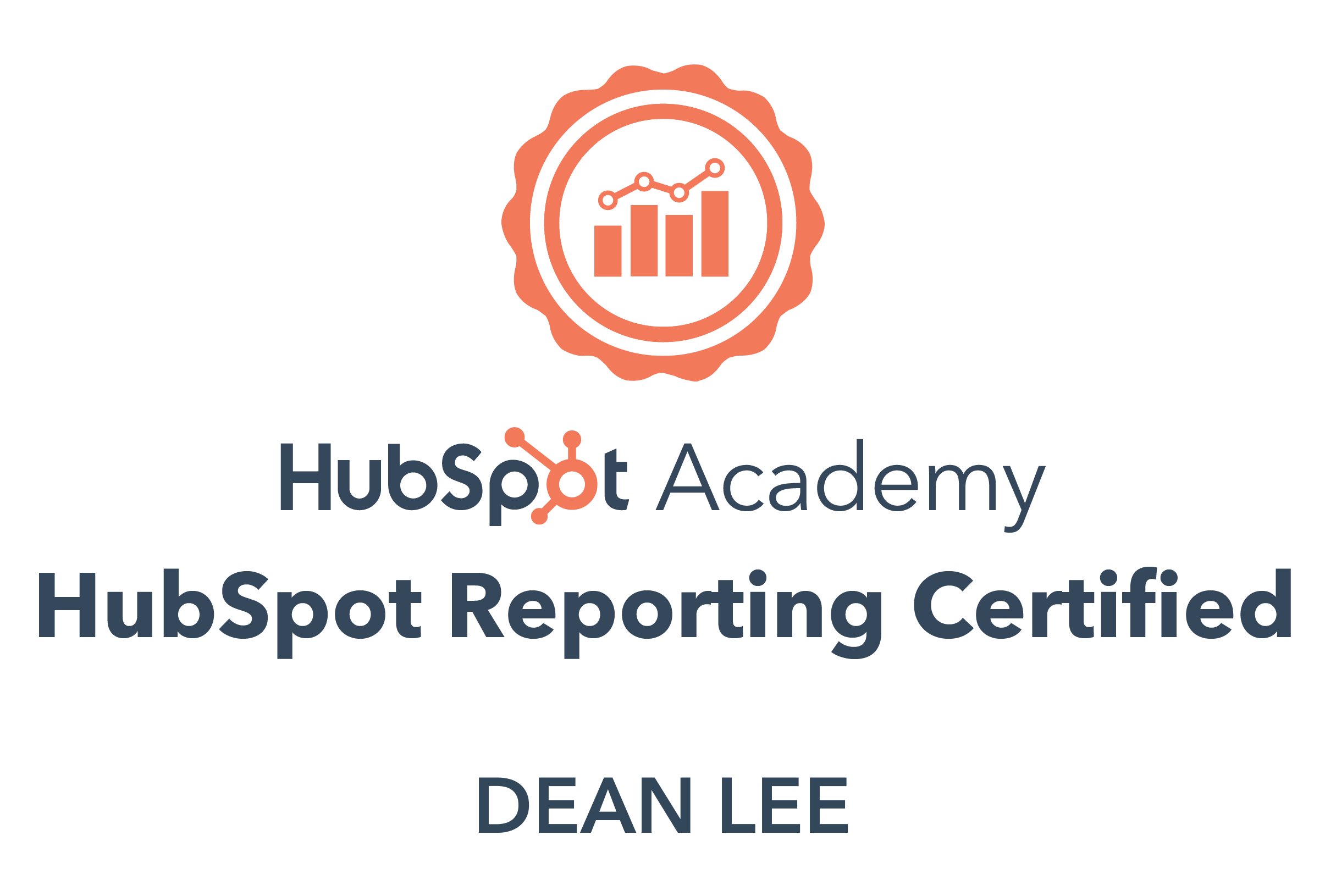 HubSpot Reporting Certified